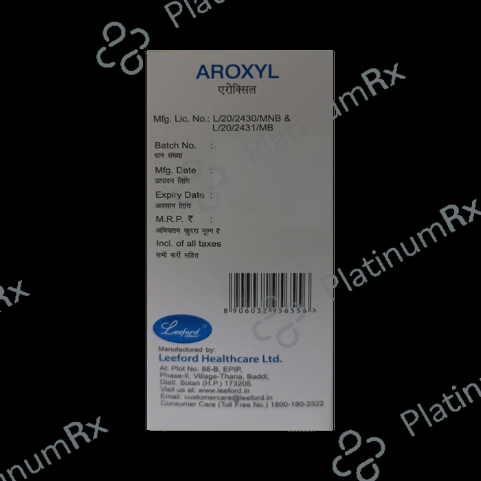 Aroxyl Syrup 100 Syrup