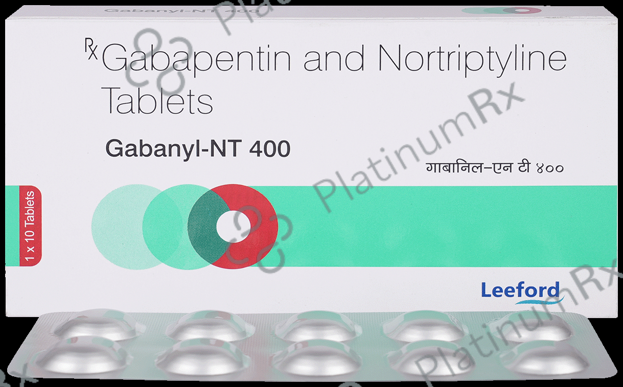 Gabanyl NT 400/10mg Tablet 10s
