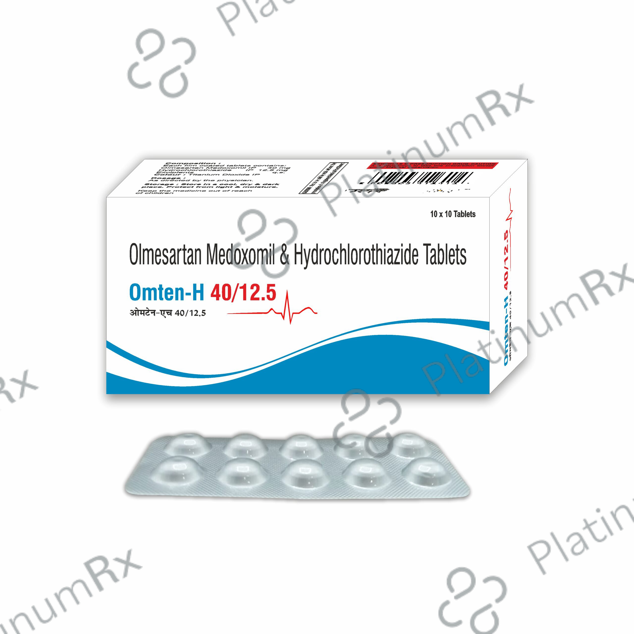 Omten H 12.5/40mg Tablet 10s