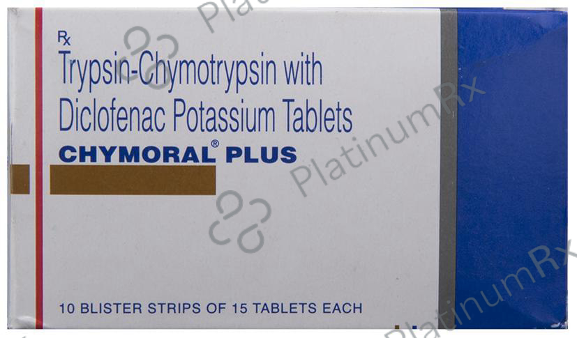 Chymoral Plus 50mg/50000IU Tablet 15s