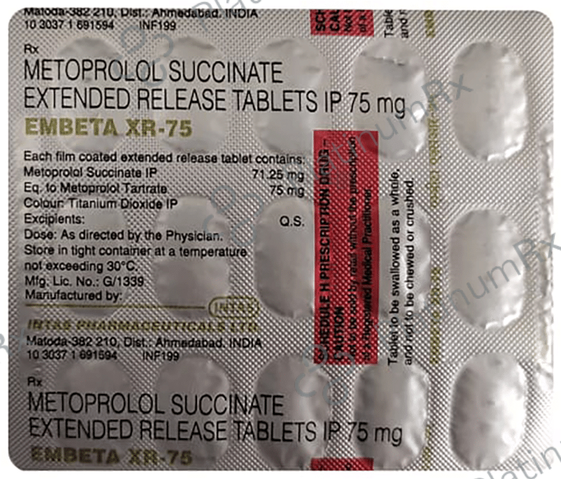 Embeta XR 75mg Tablet 15s