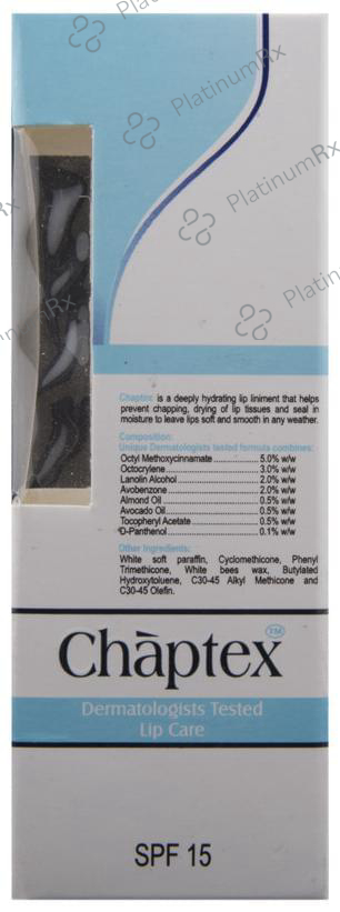 Chaptex SPF 15 Lip Care Lip Balm 10gm