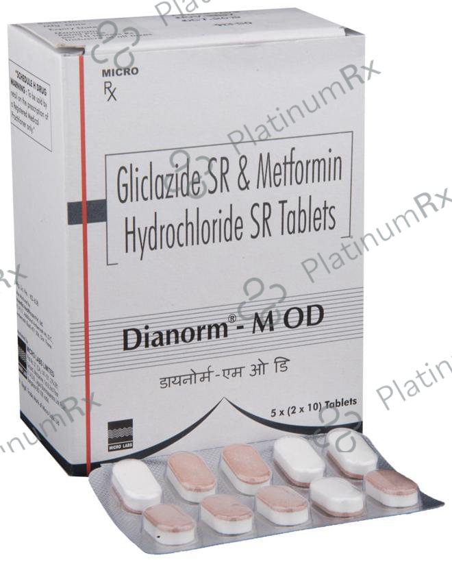 Dianorm-M OD Tablet SR 10 Tablet SR