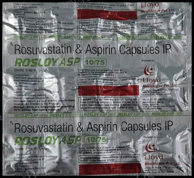Rosloy ASP 10/75mg Capsule 15s