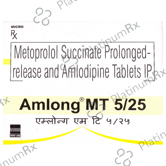 Amlong MT 5/23.75mg Tablet PR 15s