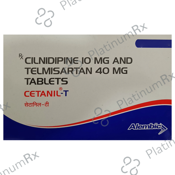 Cetanil T 10/40mg Tablet 15s