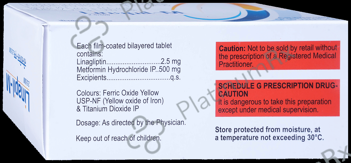 Linapil-M 2.5/500 Tablet