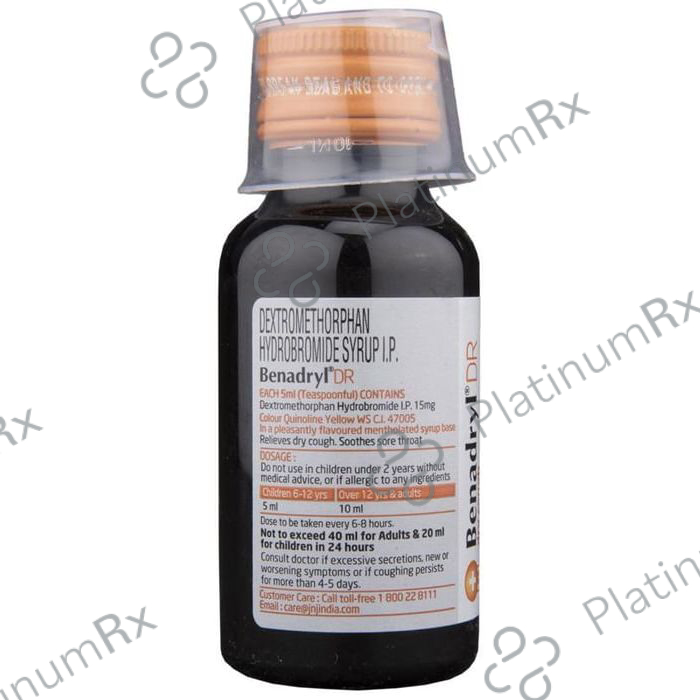 Benadryl DR 15mg Syrup 50ml