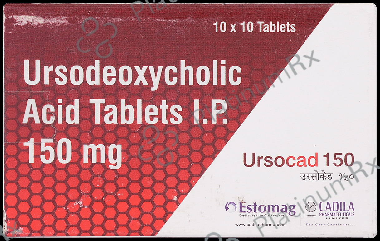 Ursocad 150mg Tablet 10s
