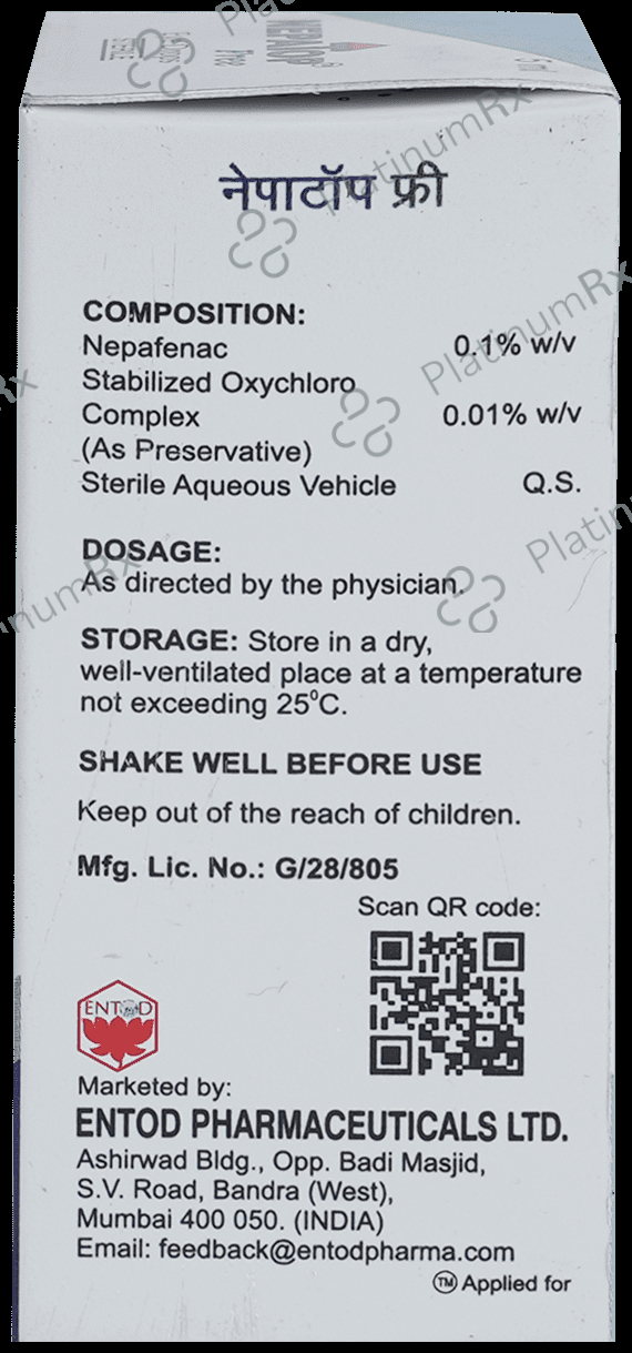 Nepatop 0.1% Eye Drop 5ml