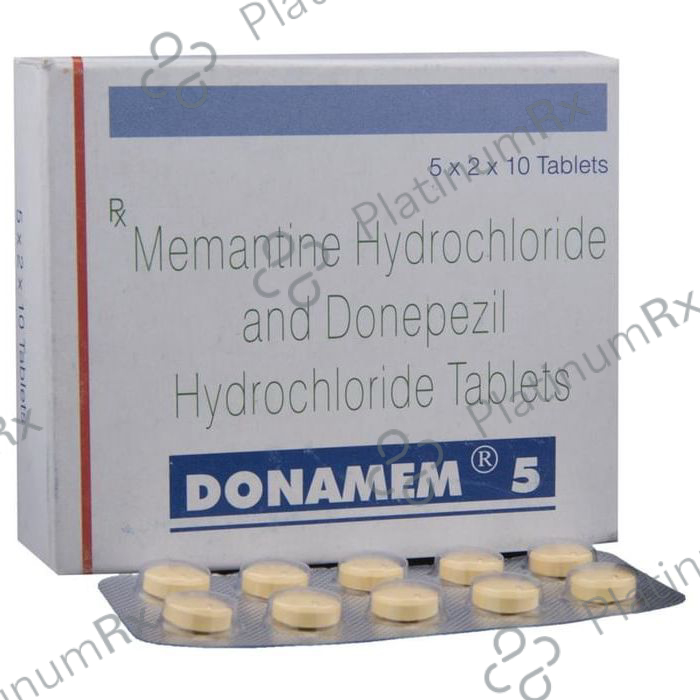 Donamem 5/5mg Tablet 10s