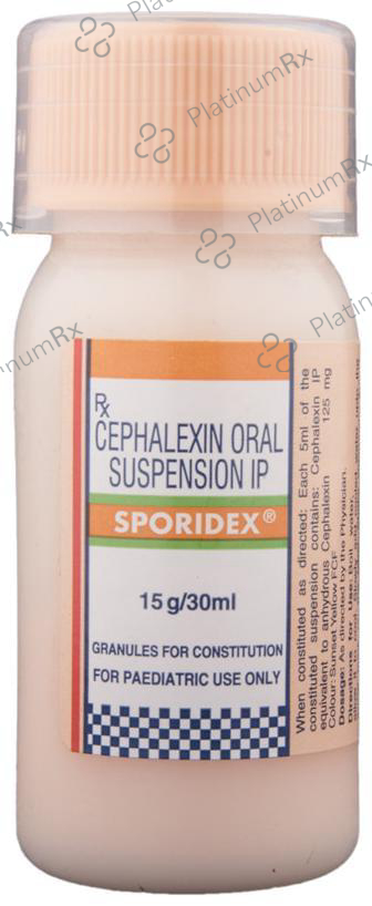 Sporidex 125mg Oral Suspension 30ml