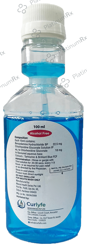 Orazar Mouth Wash Alcohol Free