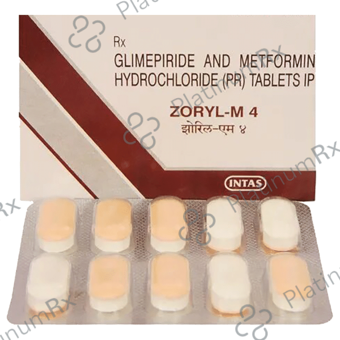 Zoryl 4mg Tablet 15s