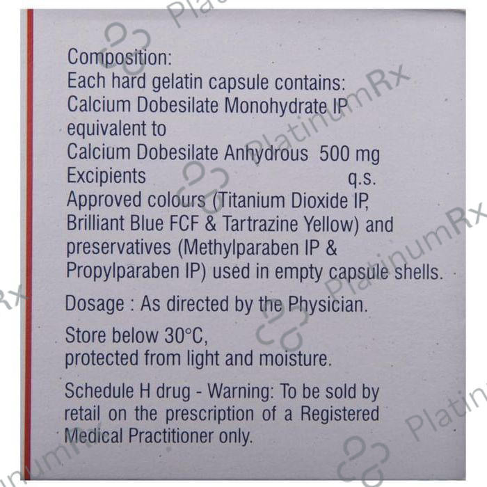 Dobesil 500mg Capsule 10s