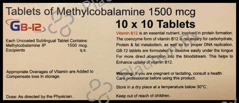 GB 12 Chewable Tablet