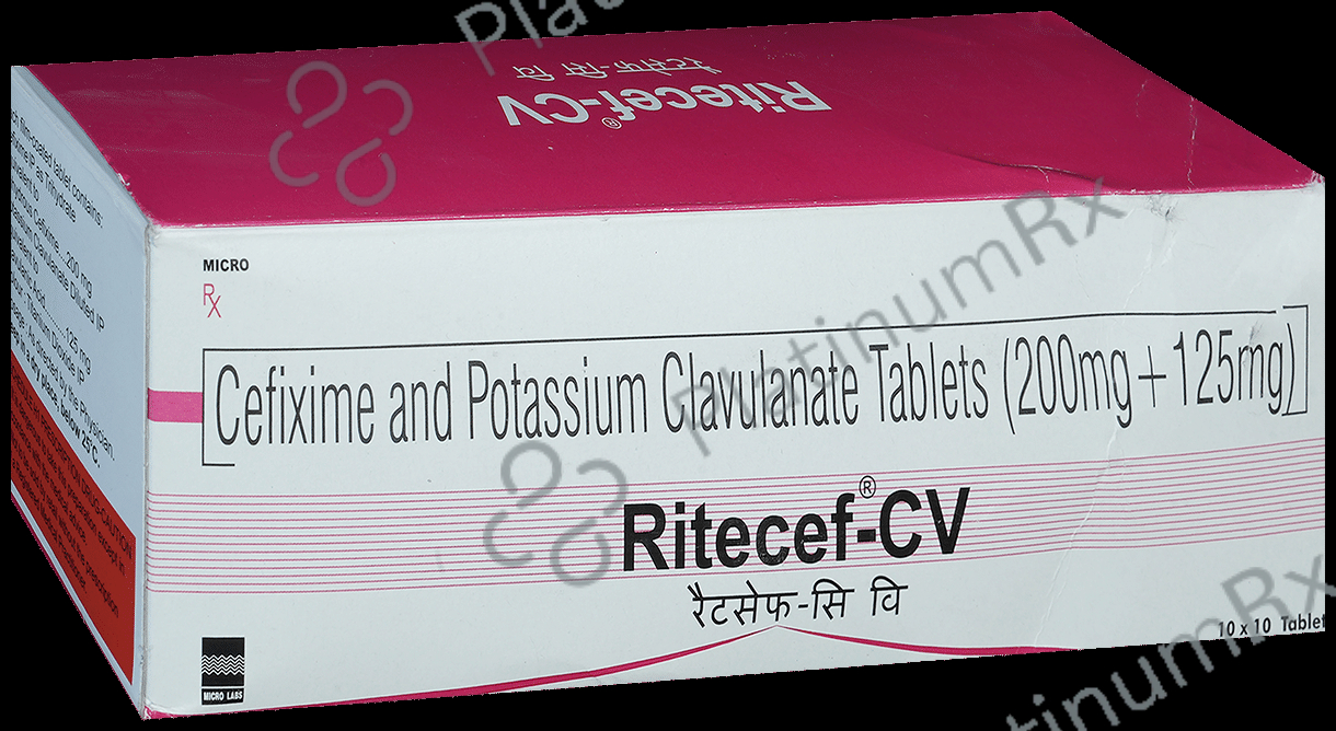 Ritecef CV 200/125mg Tablet 10s