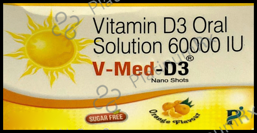 V-Med-D3 Nano Shots Orange Sugar Free