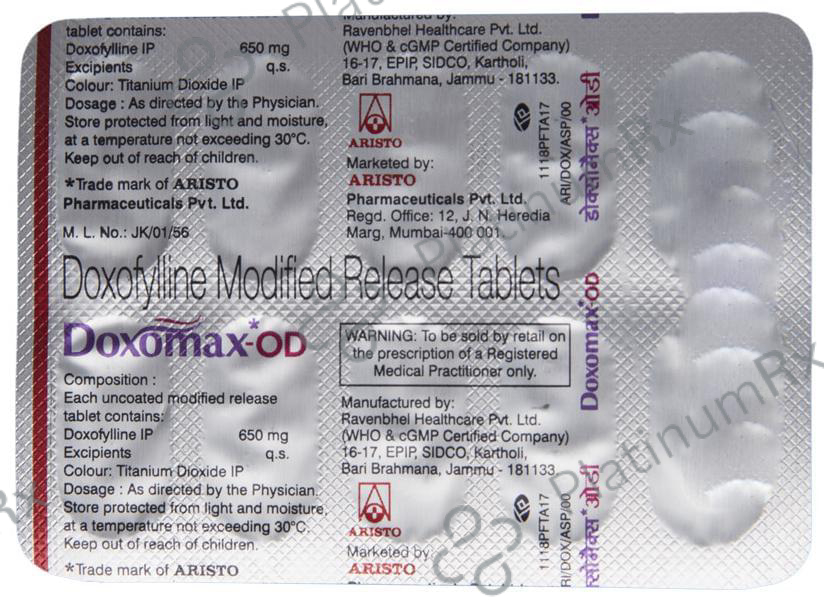 Doxomax OD Tablet