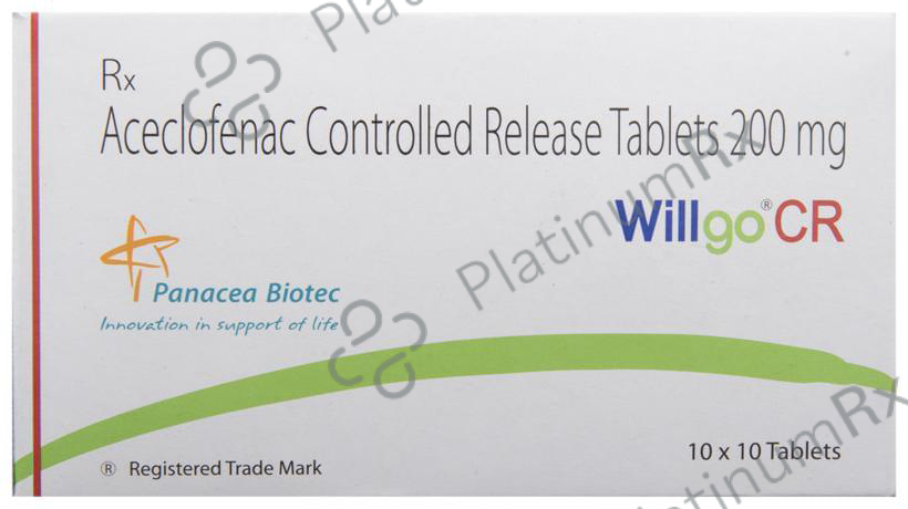 Willgo CR 200mg Tablet 10s