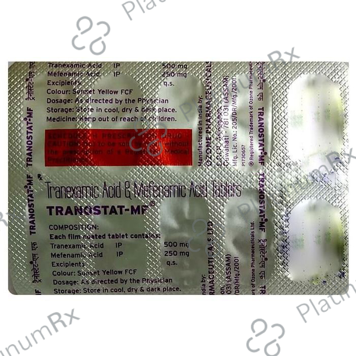 Tranostat MF 250/500mg Tablet 10s