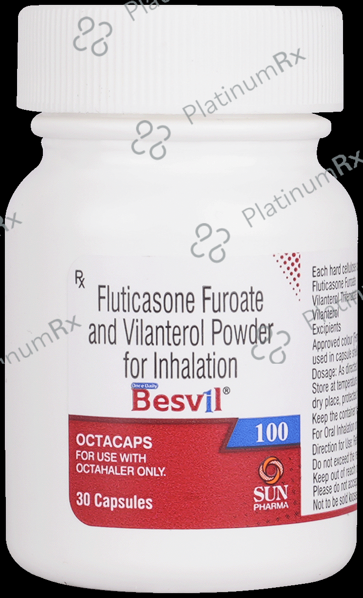Besvil 100/25mcg Capsule 30s
