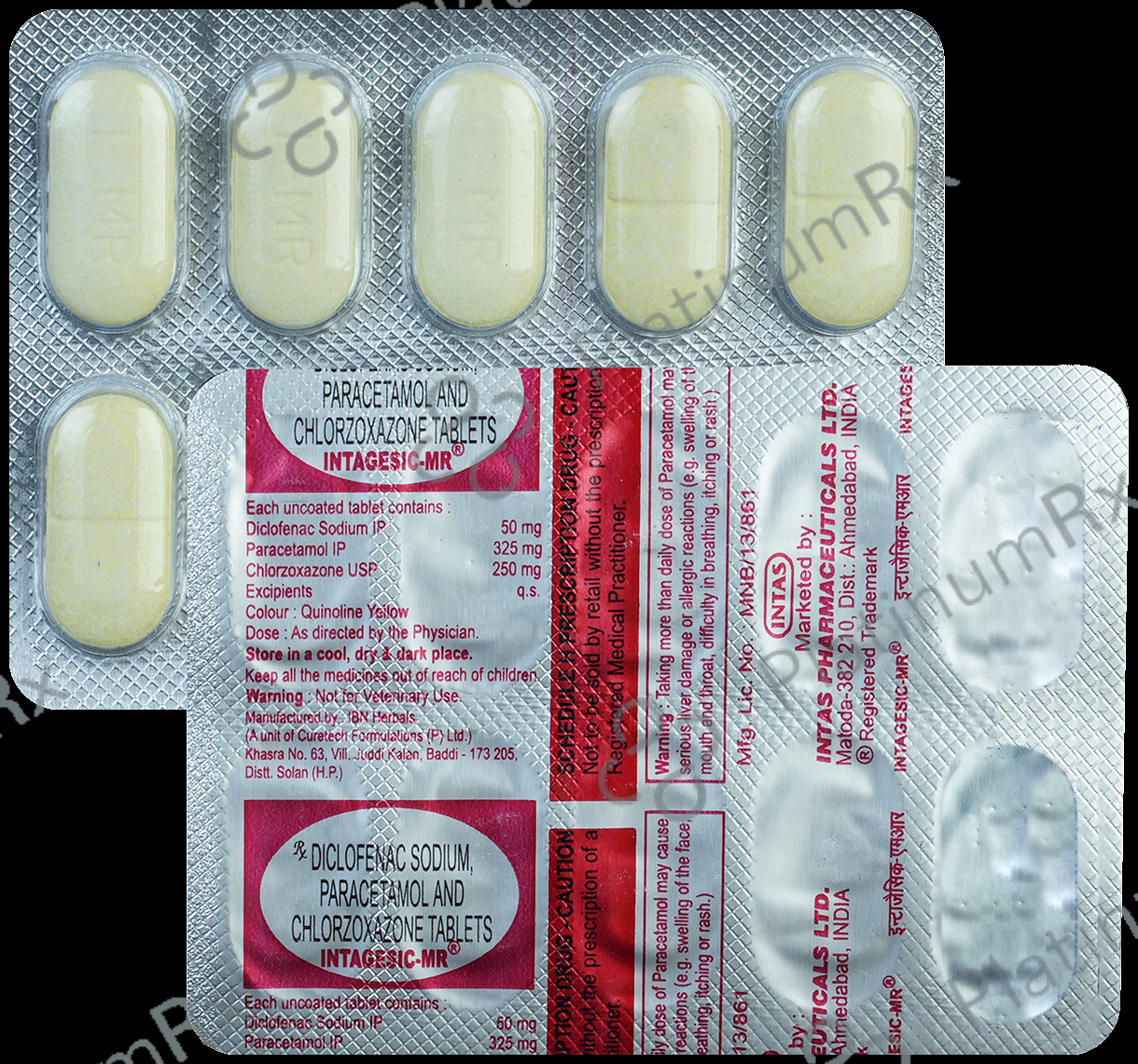 Intagesic MR 250/50/325mg Tablet 10s