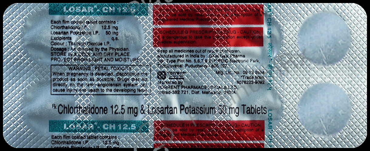 Losar-CH 12.5 Tablet