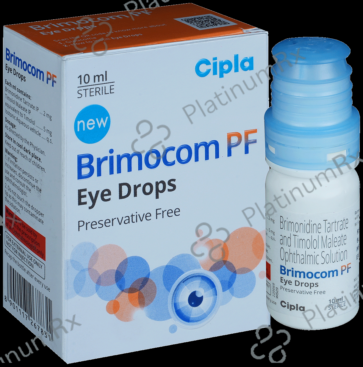 Brimocom PF Eye Drop 10 ml Ophthalmic Solution