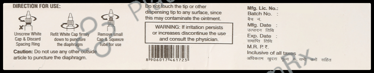 Entrak Soothe 0.03% Eye Ointment 5gm