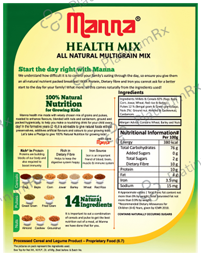 Manna Health Mix 250 gm