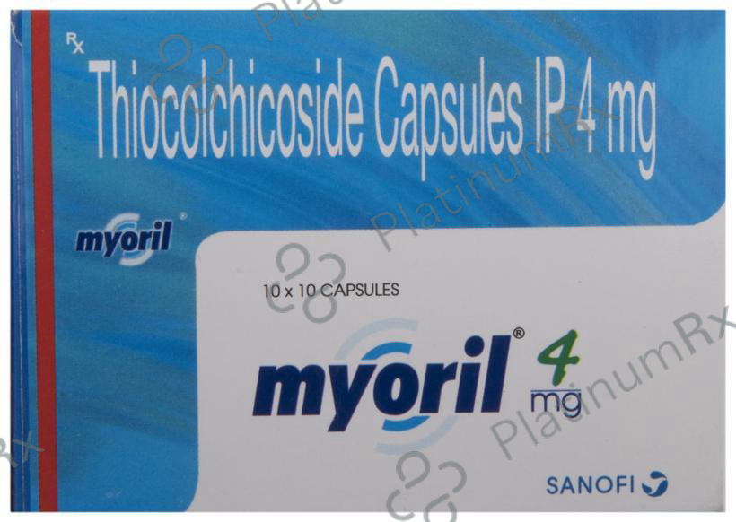 Myoril 4mg Capsule 10s