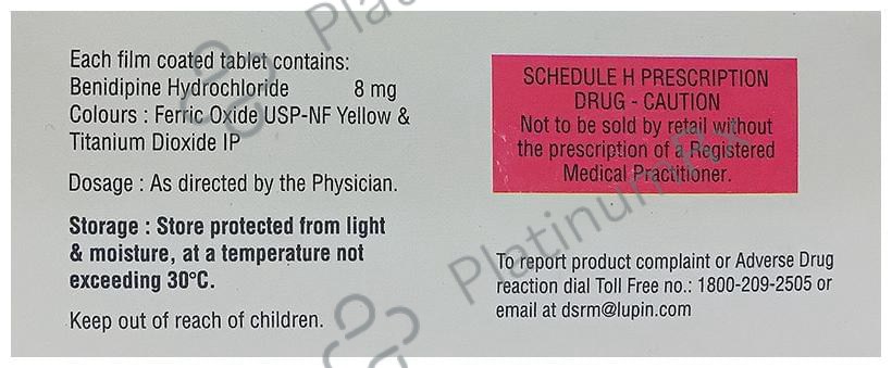 Benipath 8 Tablet