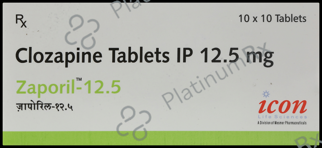 Zaporil 12.5mg Tablet 10s
