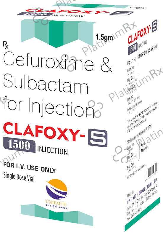 Clafoxy-S 1500 Injection
