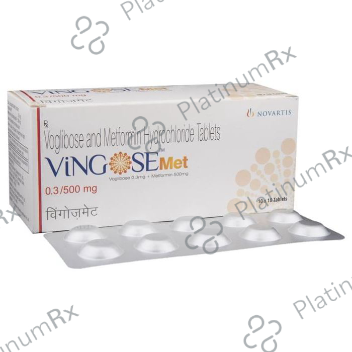 Vingose Met 0.3/500mg Tablet