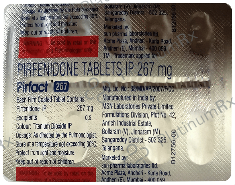Pirfact 267 Tablet