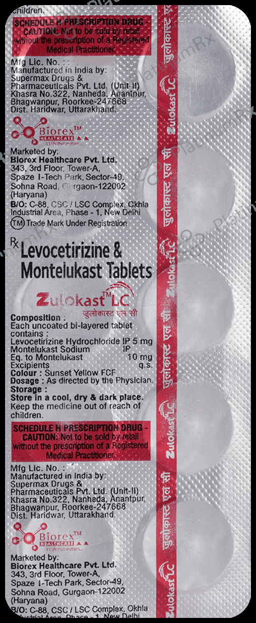 Zulokast LC Tablet