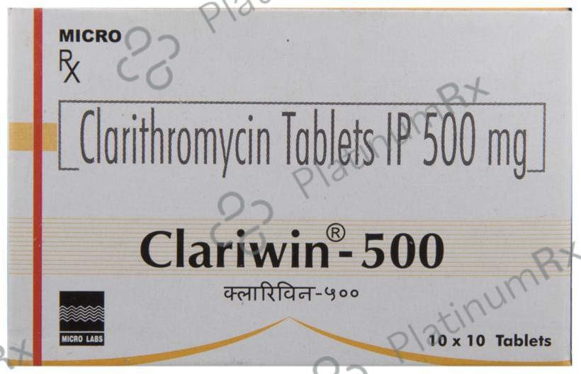 Clariwin 500mg Tablet 10s