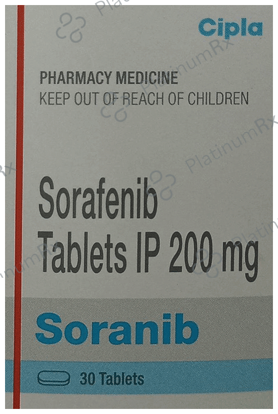 Soranib 200mg Tablet 30s