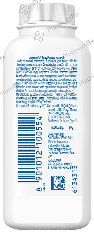 Johnson's Baby Powder 50 gm
