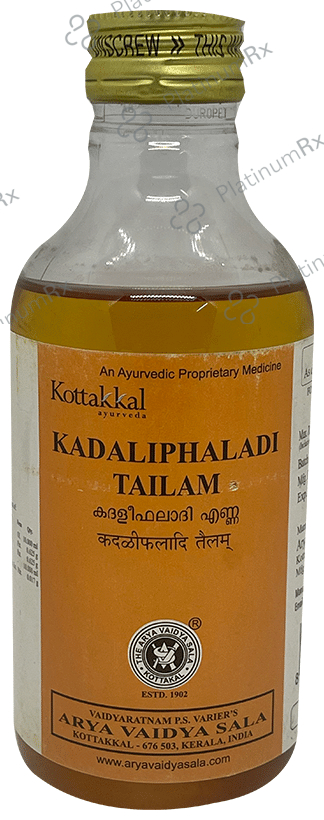 Kottakkal Ayurveda Kadaliphaladi Tailam