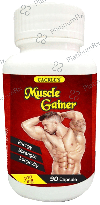 Cackle's Muscle Gainer 500mg Capsule