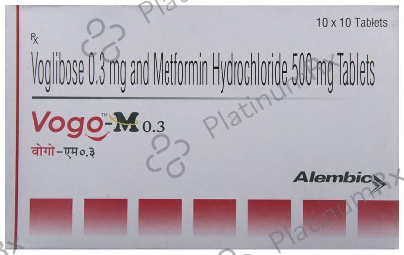 Vogo M 0.3/500mg Tablet 10s
