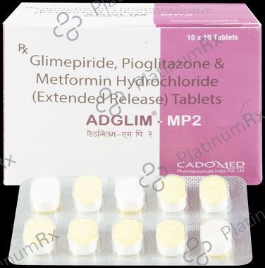 Adglim MP 2/500/15mg Tablet 10s