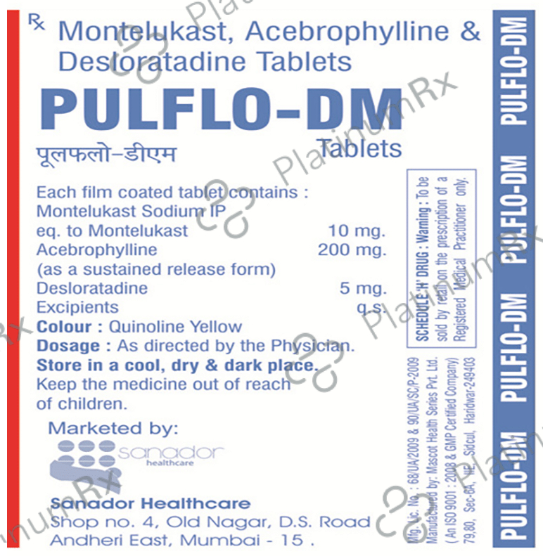 Pulflo-DM Tablet