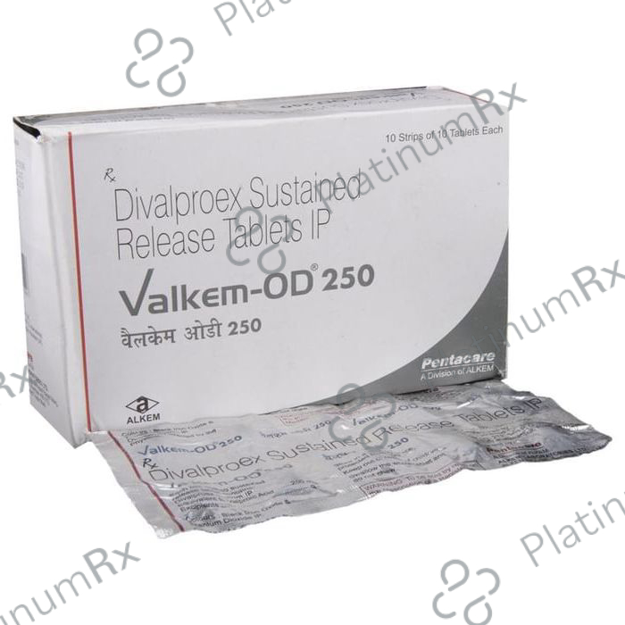 Valkem OD SR 250mg Tablet 10s