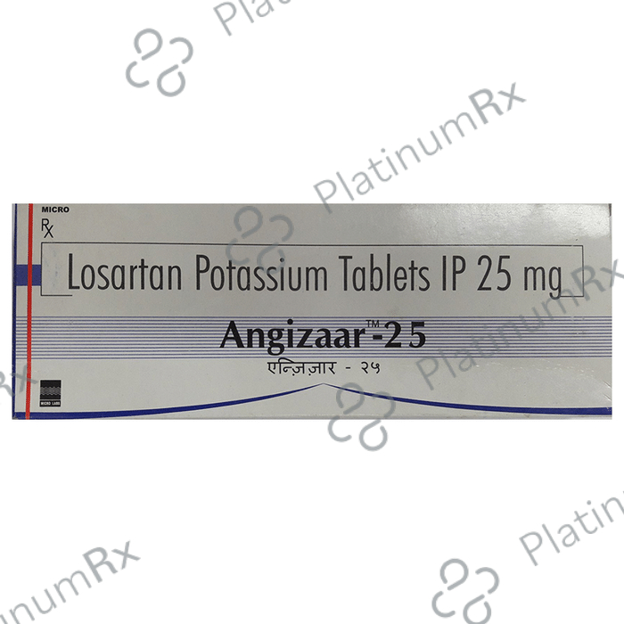 Angizaar 25mg Tablet 10s