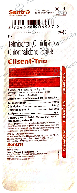 Cilsent-Trio Tablet