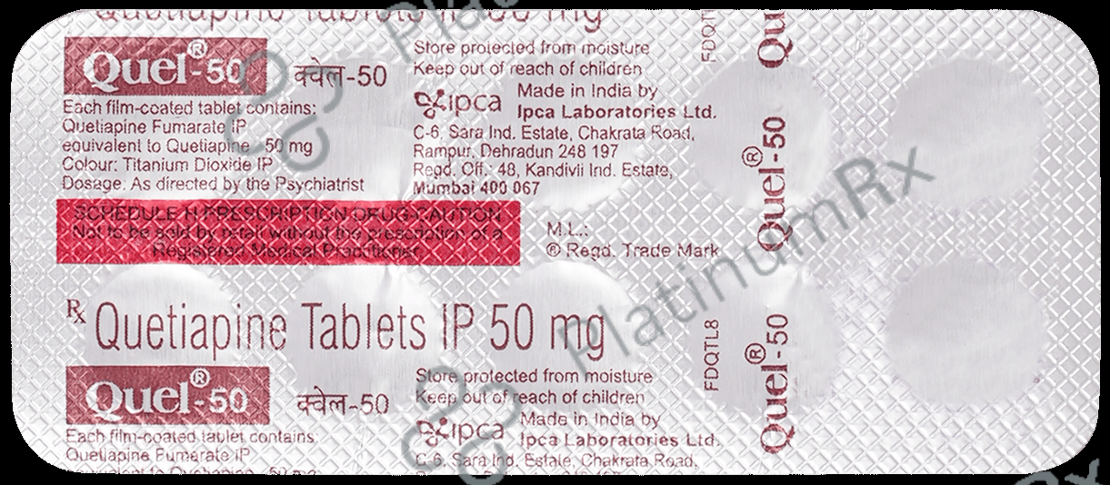 Quel 50mg Tablet 10s
